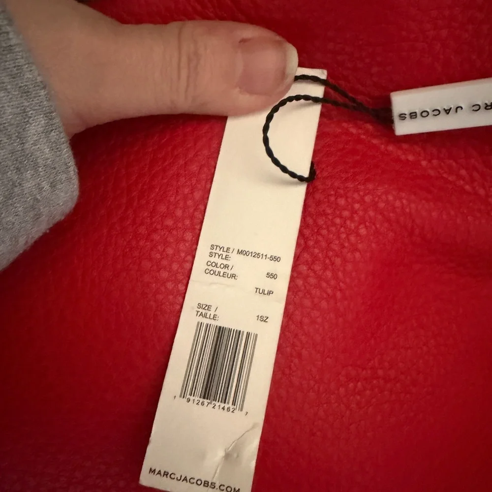 Marc Jacobs Vibrant Red Crossbody Bag - Picture 5 of 5